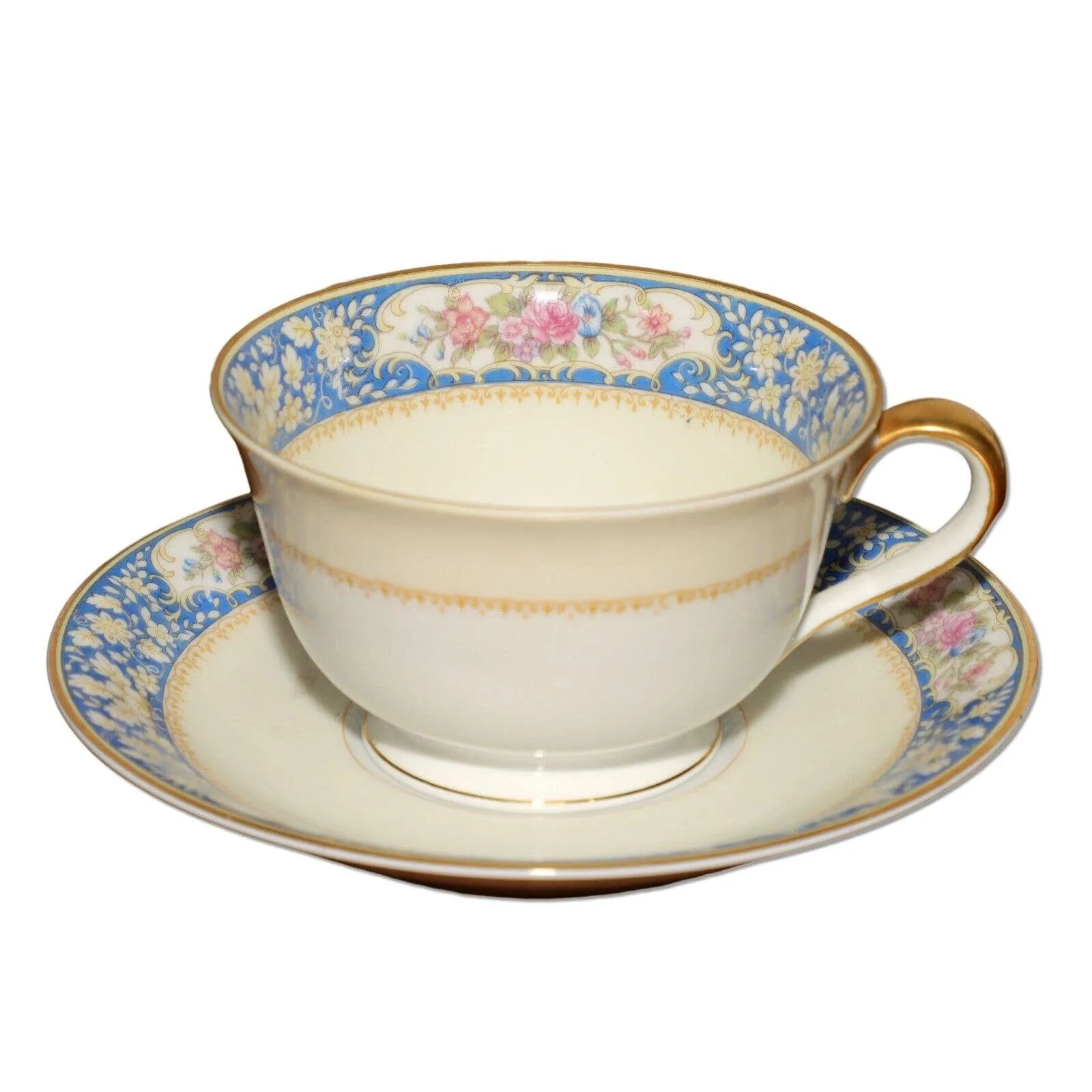 28pc Noritake Margo Pattern 4x 7pc Service Settings China Dinnerware 1930's