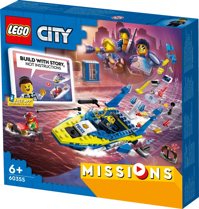 60355 Water Police Detective Missions