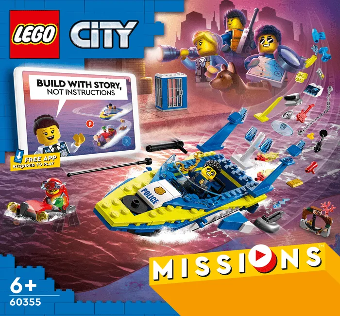 60355 Water Police Detective Missions