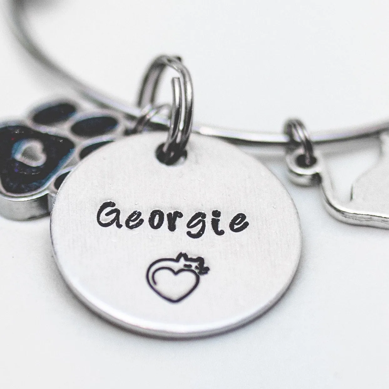 CAT NAME BRACELET