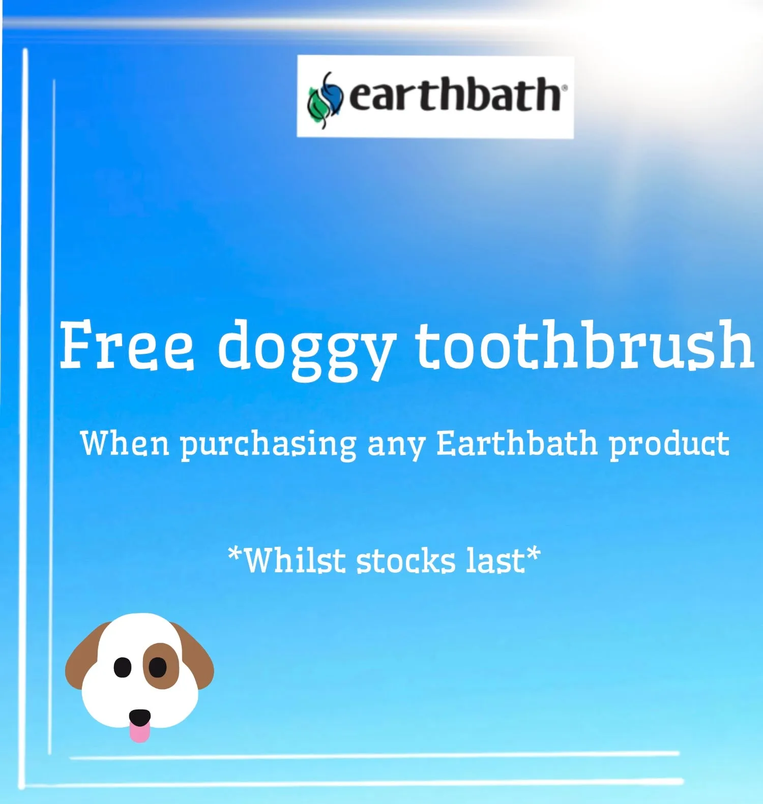 Dog Shampoo Earthbath - Hot Spot Relief -Tea Tree Oil & Aloe Vera 472ml