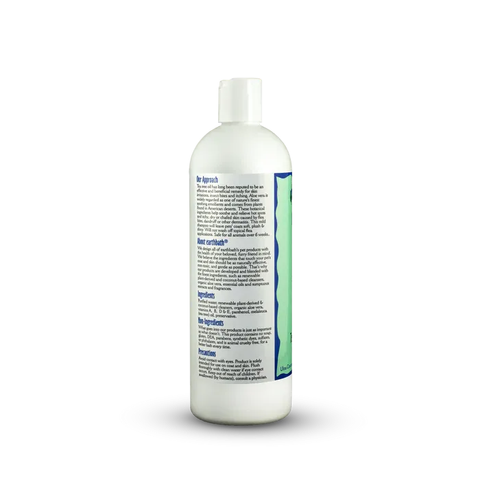 Dog Shampoo Earthbath - Hot Spot Relief -Tea Tree Oil & Aloe Vera 472ml