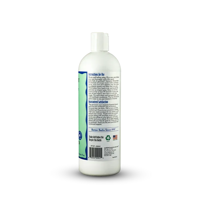 Dog Shampoo Earthbath - Hot Spot Relief -Tea Tree Oil & Aloe Vera 472ml