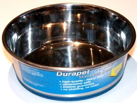Durapet No Slip Stainless Steel  Food 2L