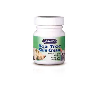Johnson's Veterinary Tea Tree Skin Cream Cats & Dogs 50g