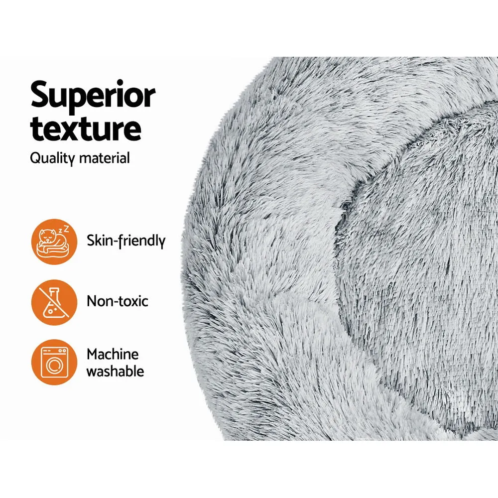 Large Calming Soft Washable Pet Bed Non-Slip - i.Pet