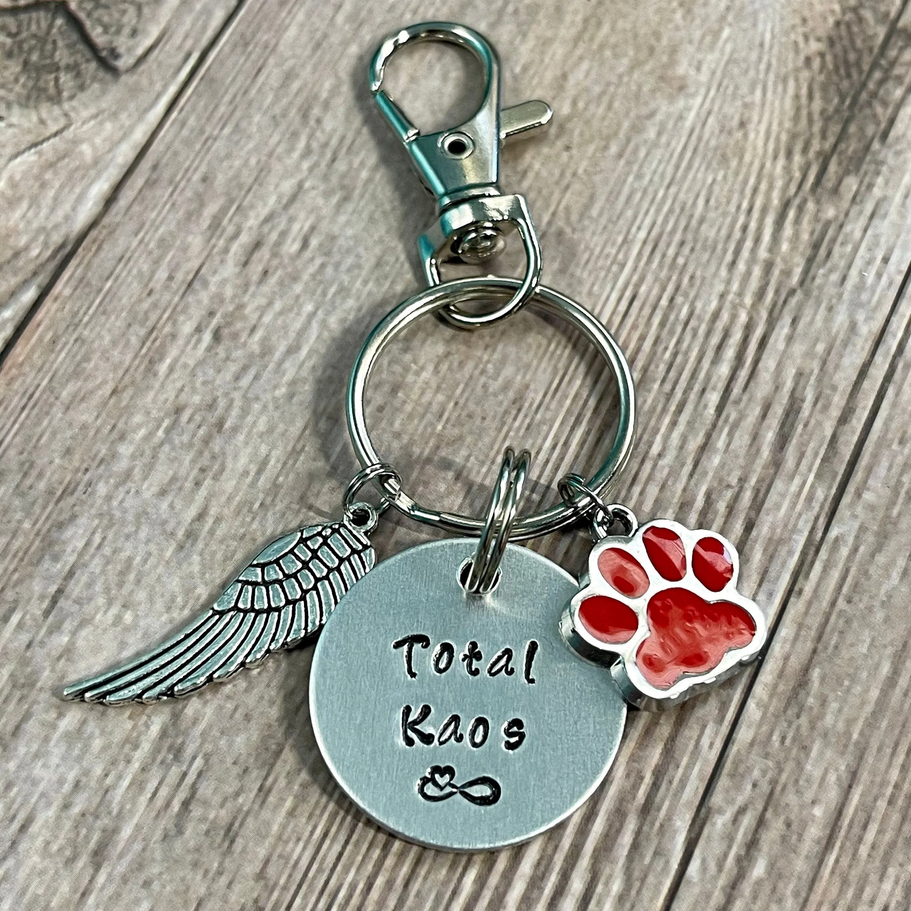 PET LOSS MEMORIAL KEYCHAIN