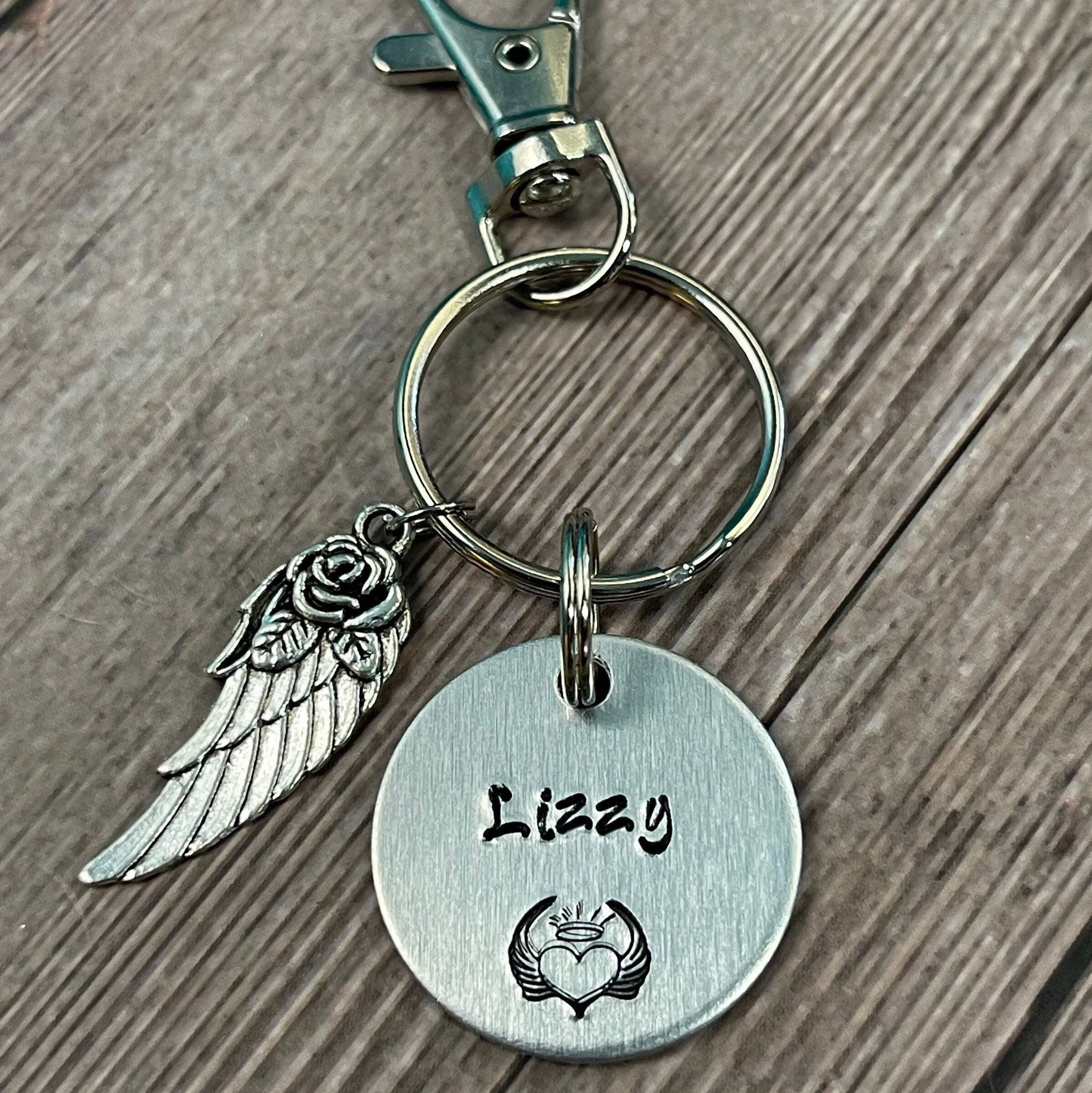 PET LOSS MEMORIAL KEYCHAIN