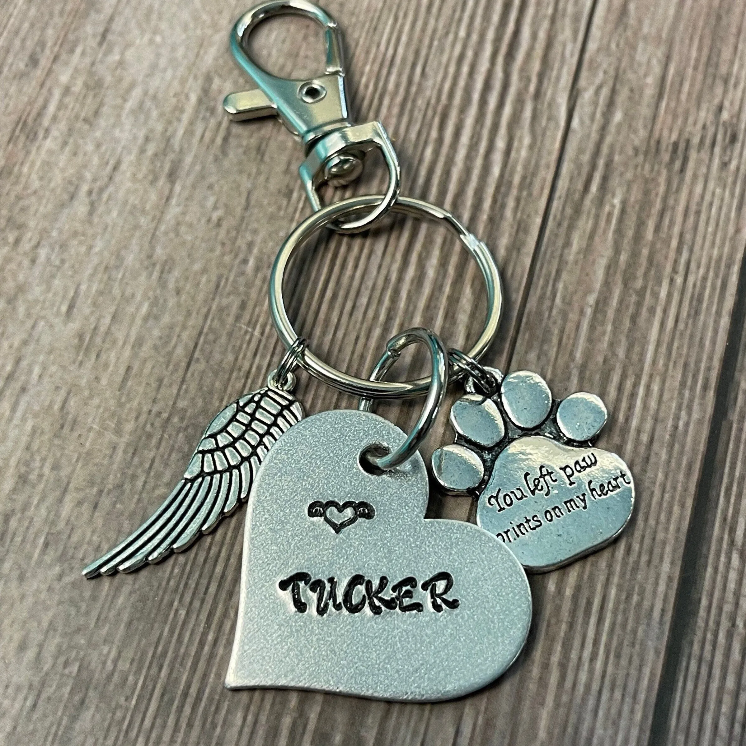 PET LOSS MEMORIAL KEYCHAIN