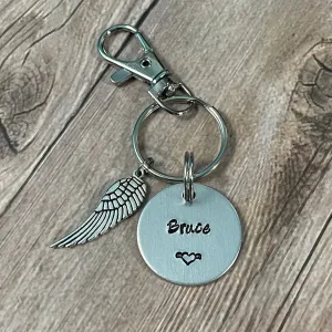 PET LOSS MEMORIAL KEYCHAIN