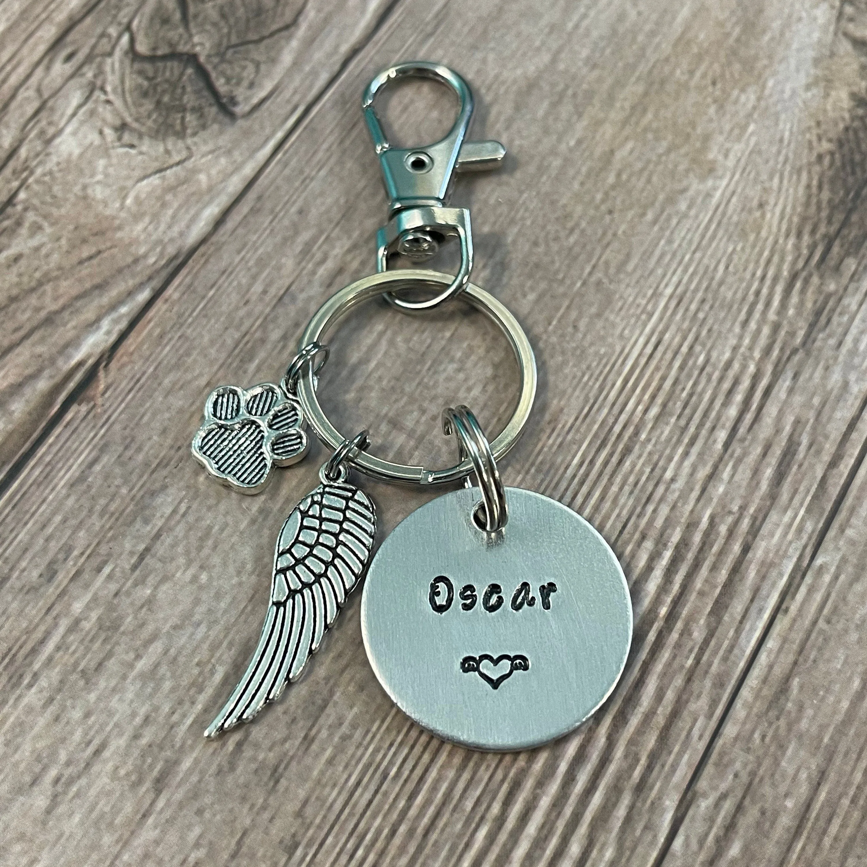 PET LOSS MEMORIAL KEYCHAIN
