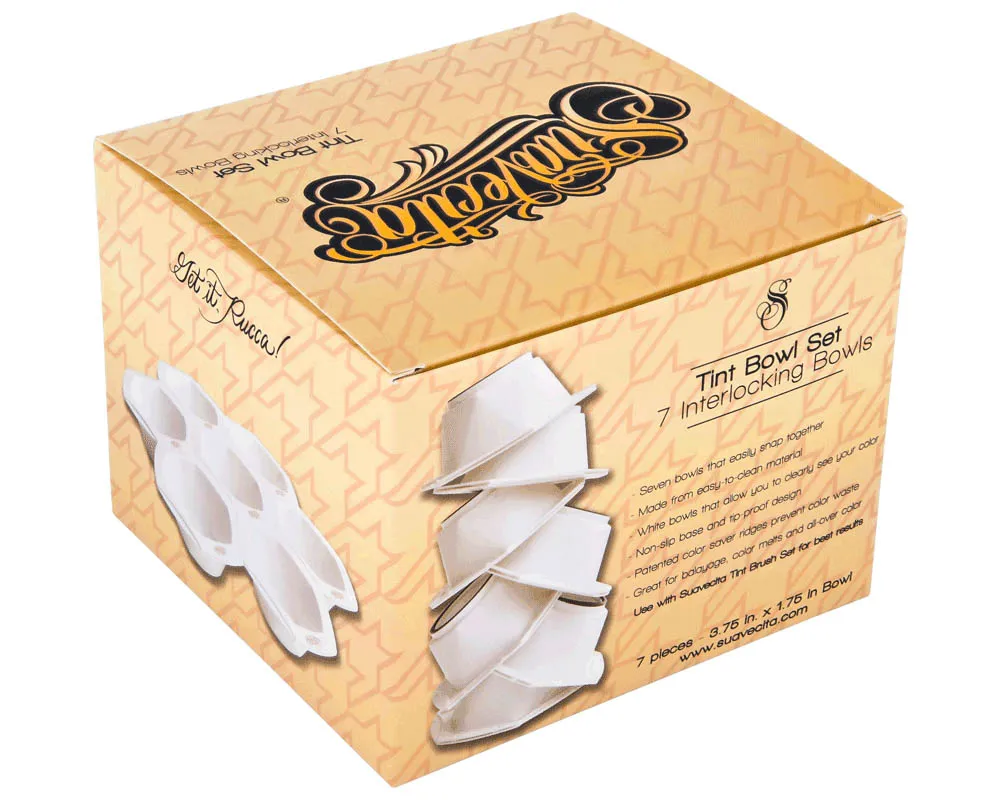 White Tint Bowl Set
